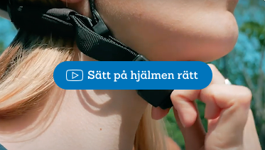 Film: Så sätter du på hjälmen på rätt sätt